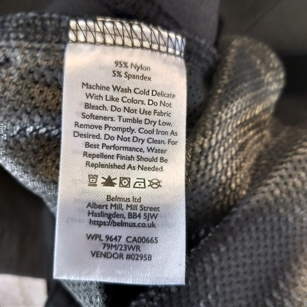 Eddie Bauer Rainer Active Capri‎ Size 14 Black Gorpcore Casualcore Outdoorcore
